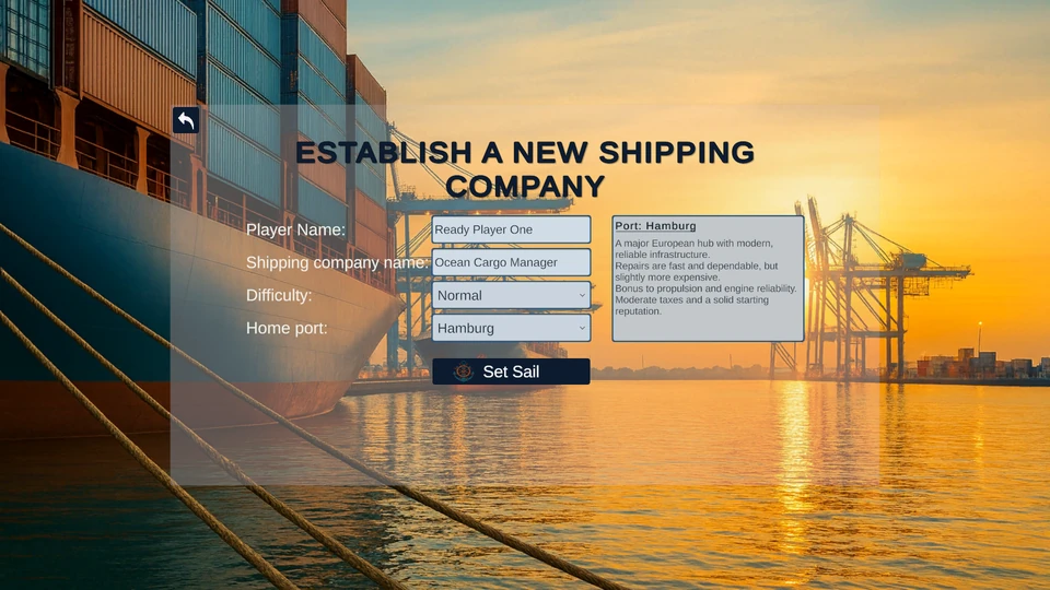 Die eigene Reederei gründen – Ocean Cargo Manager